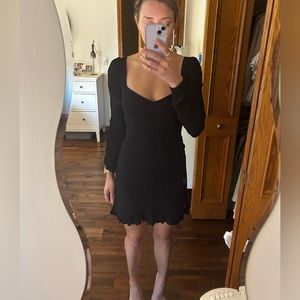 Black dynamite dress